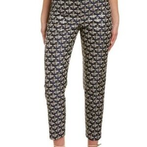 Trina Turk Queen Bee Jacquard Pants Size 0 Pants NWT $338